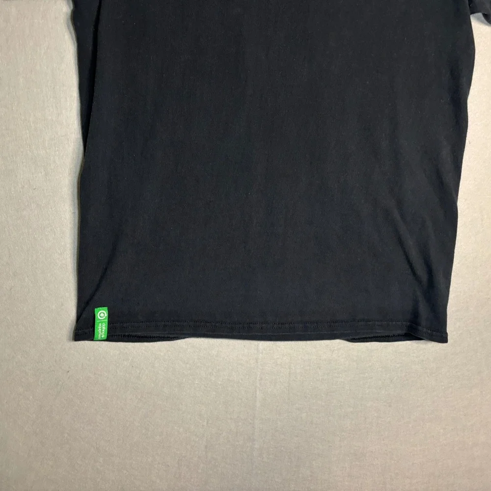 LRG Earth Lessons Graphic T-Shirt Men's Medium Black 100% Cotton - Picture 7 of 16